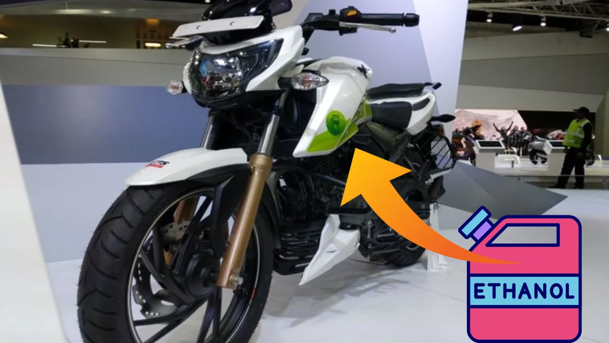 Bajaj Ethanol Bike