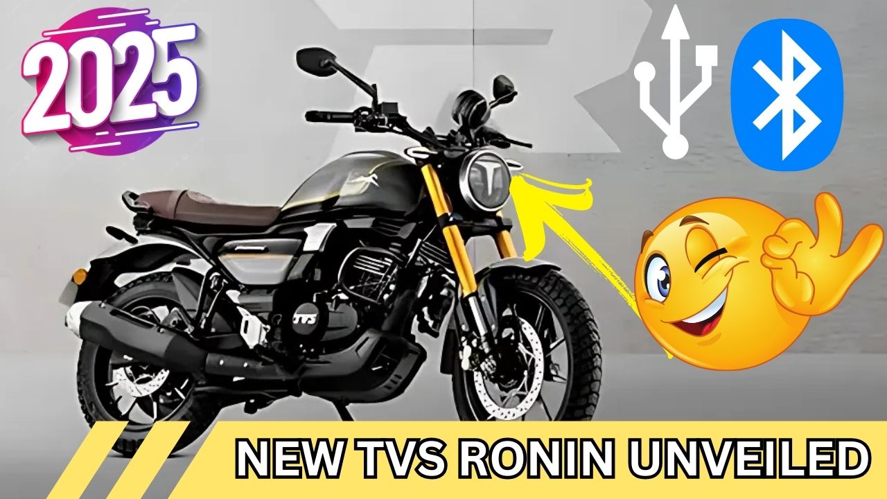 New TVS Ronin Unveiled 2025